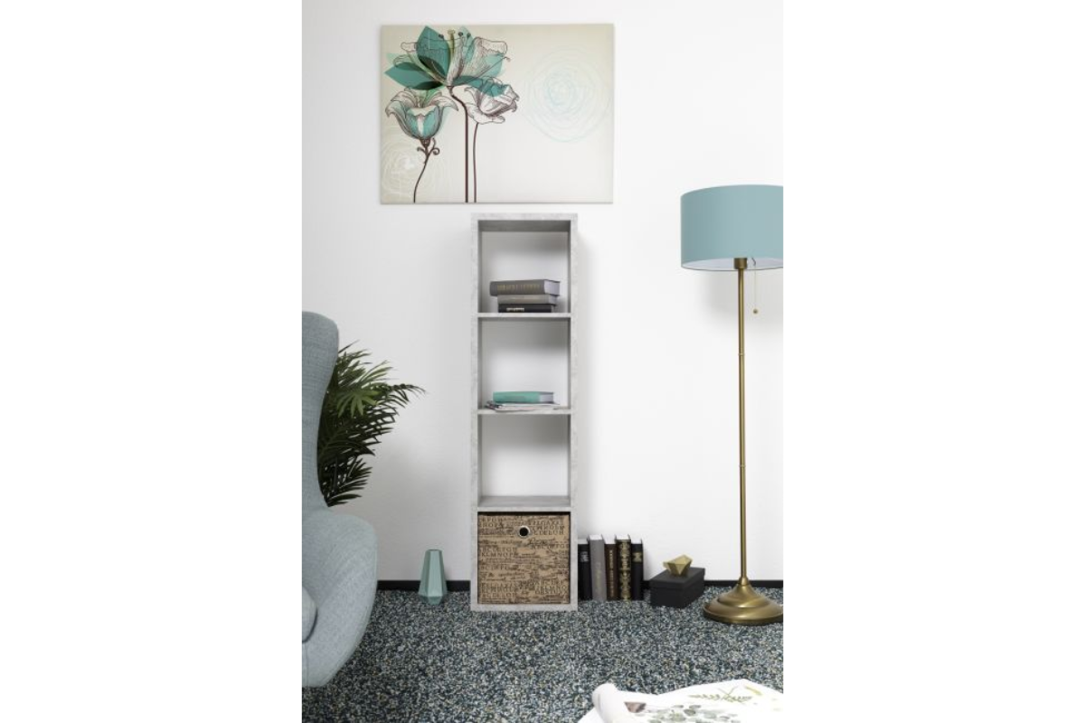 ETAGERE MAX 4 CUBES EFFET BETON