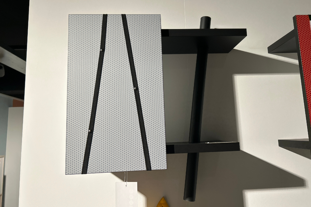 ETAGERE PEPS LAMBRIS BLEU expo