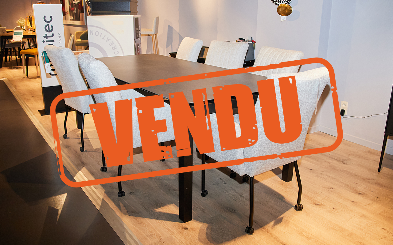 TABLE JULIA EXTENSIBLE • Meubles Belot à Soignies