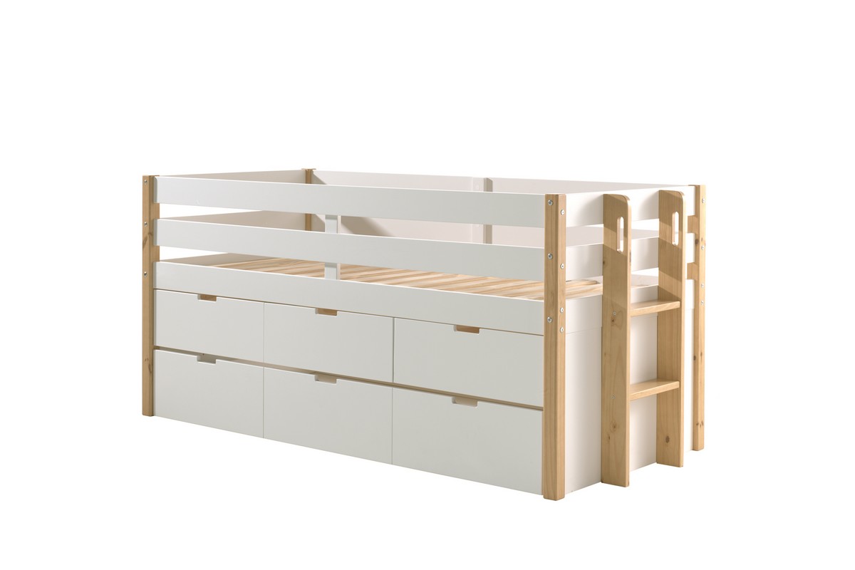 LIT MARGRIT 3 ETAGES BLANC