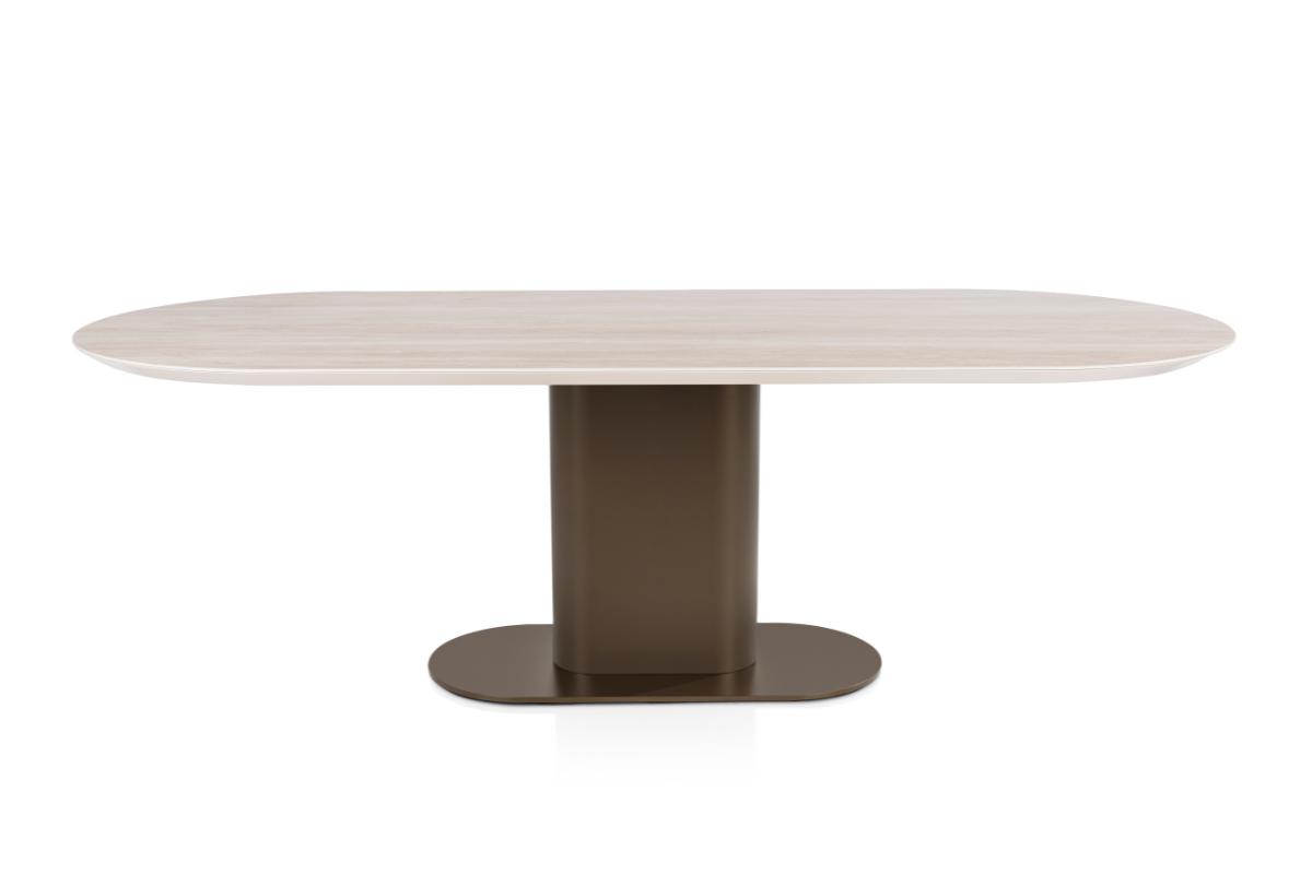 TABLE BRIANTO 240CM BROWN • Meubles Belot à Soignies